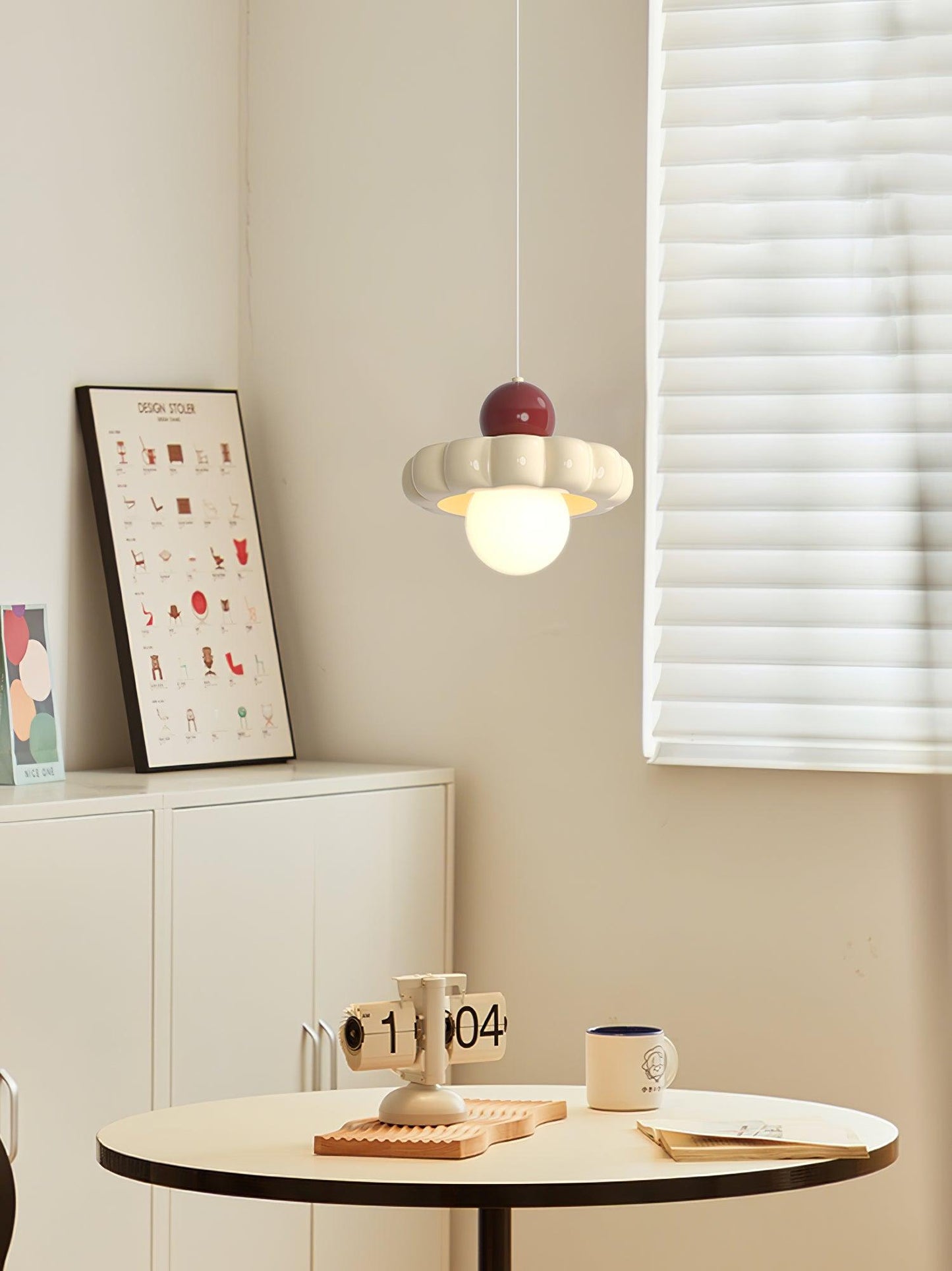 Cream Cloud Pendant Lamp