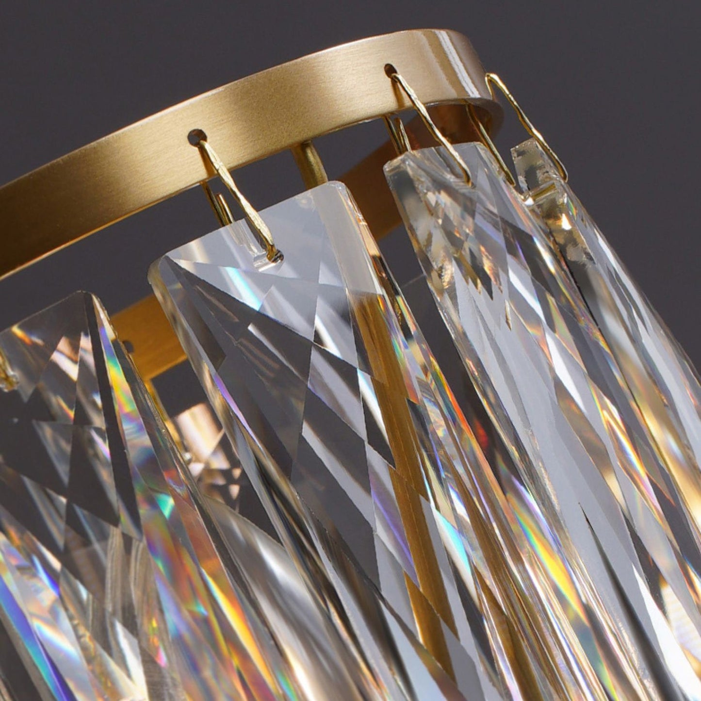 Crystal Bird Chandelier