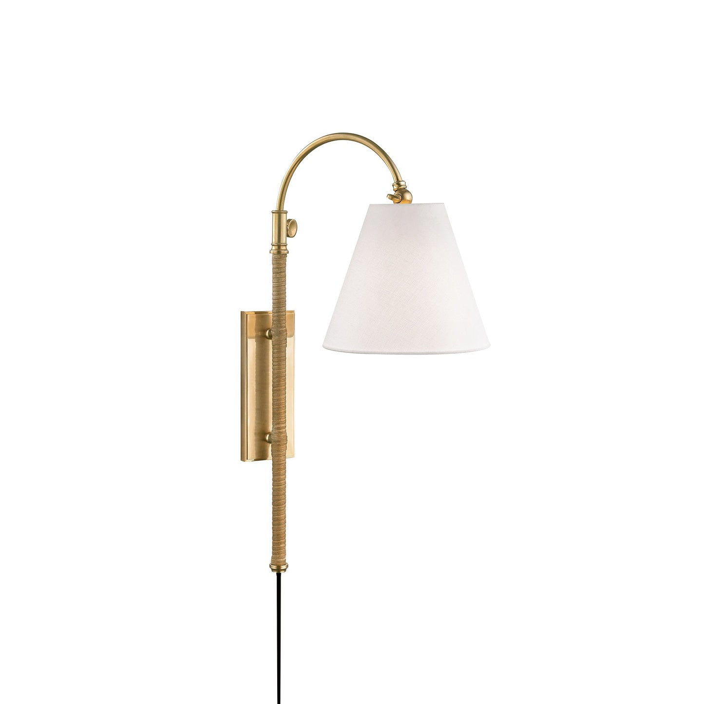 Curves Plug-In Sconce
