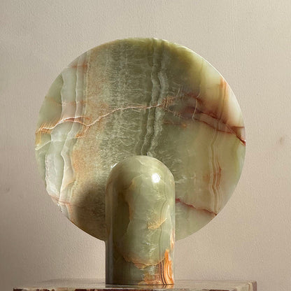 Fan Marble Table Lamp