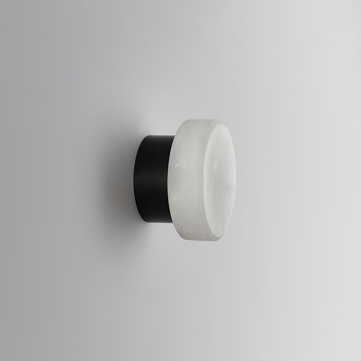 Cylindrical Alabaster Wall Lamp