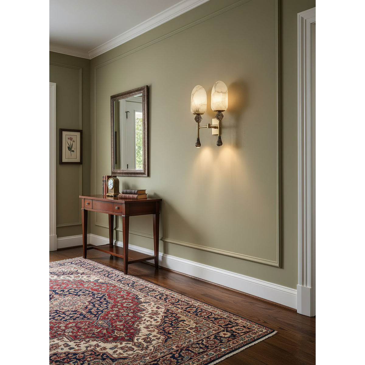 Dakota Alabaster Wall Lamp