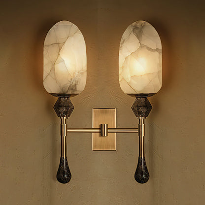 Dakota Alabaster Wall Lamp