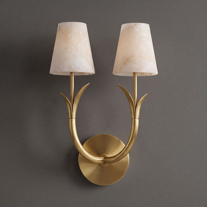 Deering Alabaster Wall Sconce