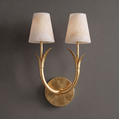 Deering Alabaster Wall Sconce