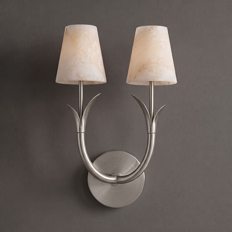 Deering Alabaster Wall Sconce