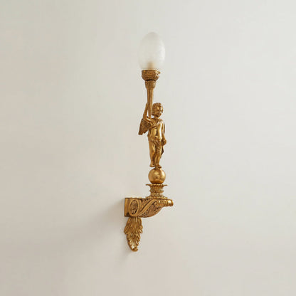 Deliane Brass Wall Lamp