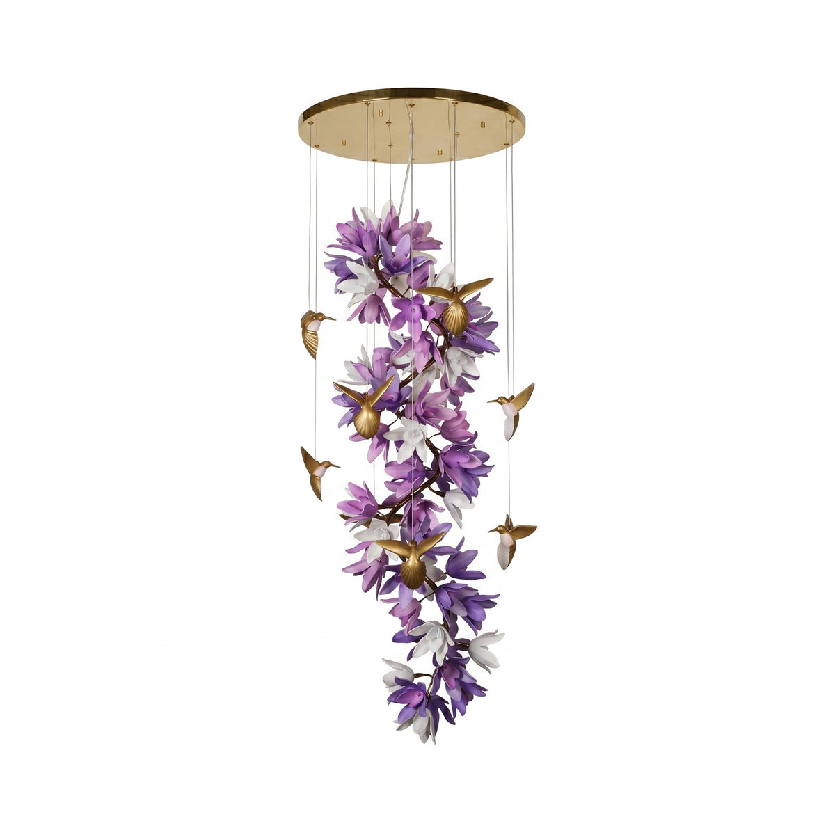 Delphinium Purple Chandelier