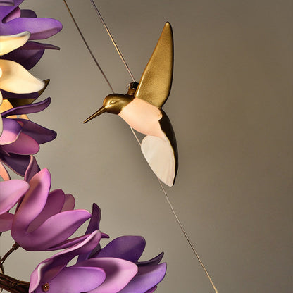 Delphinium Purple Chandelier