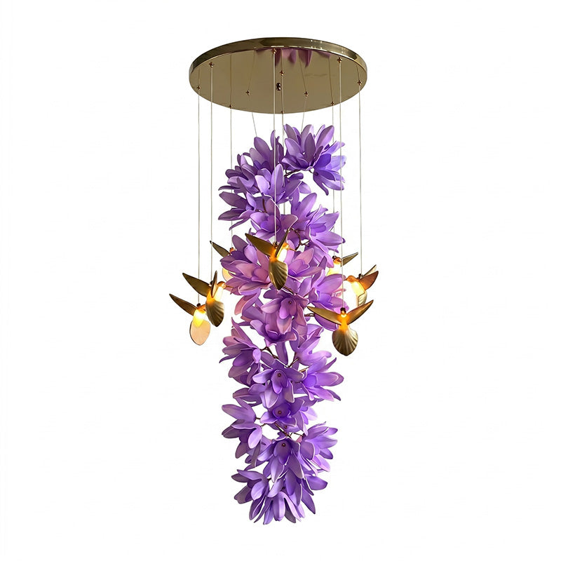 Delphinium Purple Chandelier