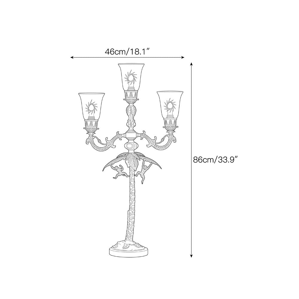 Delray Palm Table Lamp