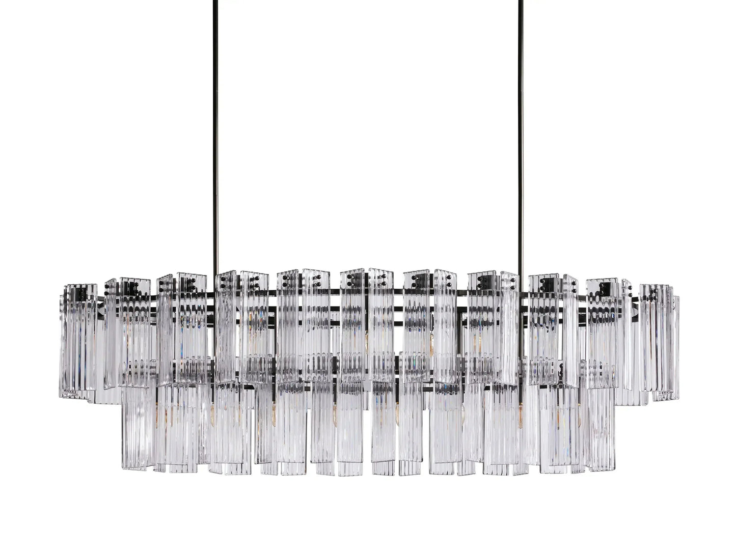 Delsie Oval Chandelier 51''63''72''