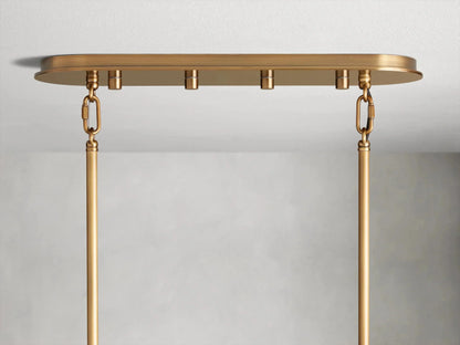 Delsie Oval Chandelier 51''63''72''