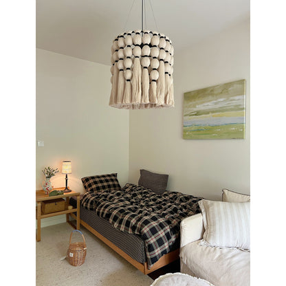 Devon Black Table Lamp (Built-in Battery)
