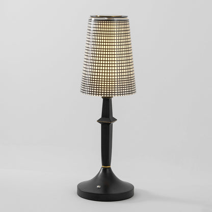 Devon Black Table Lamp (Built-in Battery)