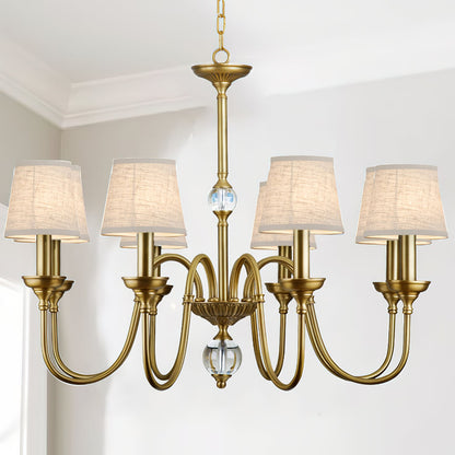 Diana Brass Chandelier