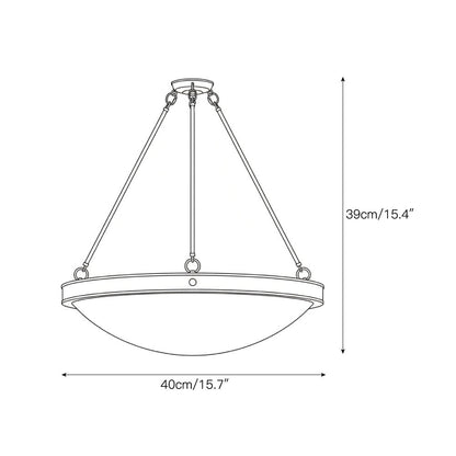 Dionne Alabaster Ceiling Lamp