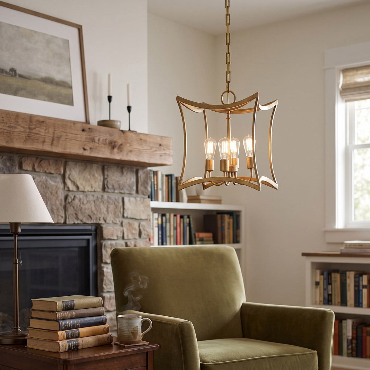 Dore Lantern Pendant Lamp