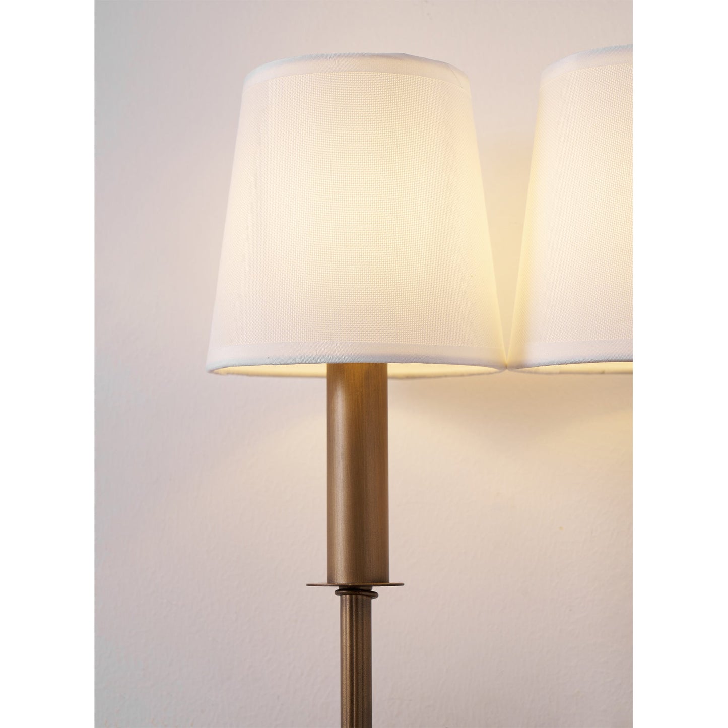 Double Arm Bamboo Sconce