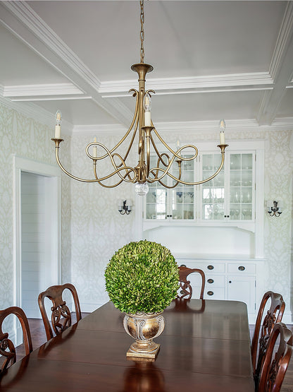 Double Twist Chandelier