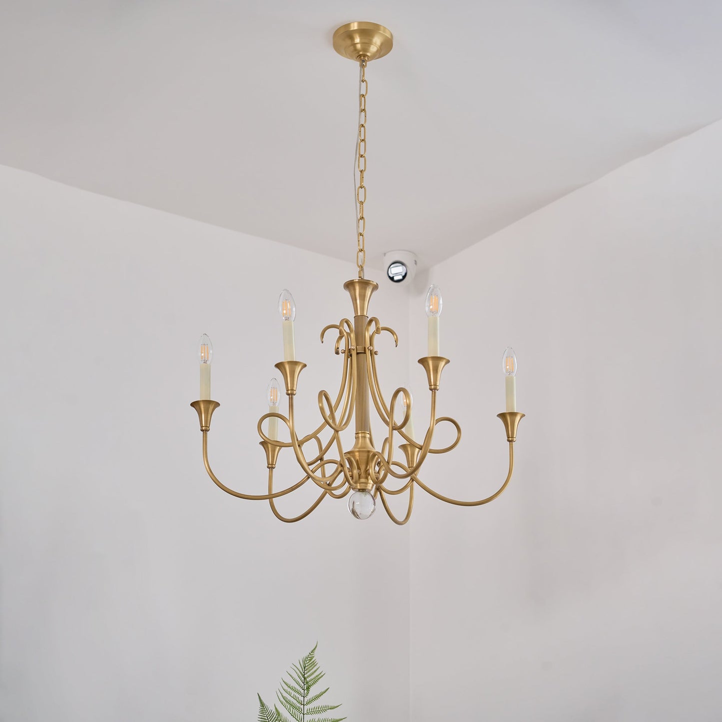 Double Twist Chandelier