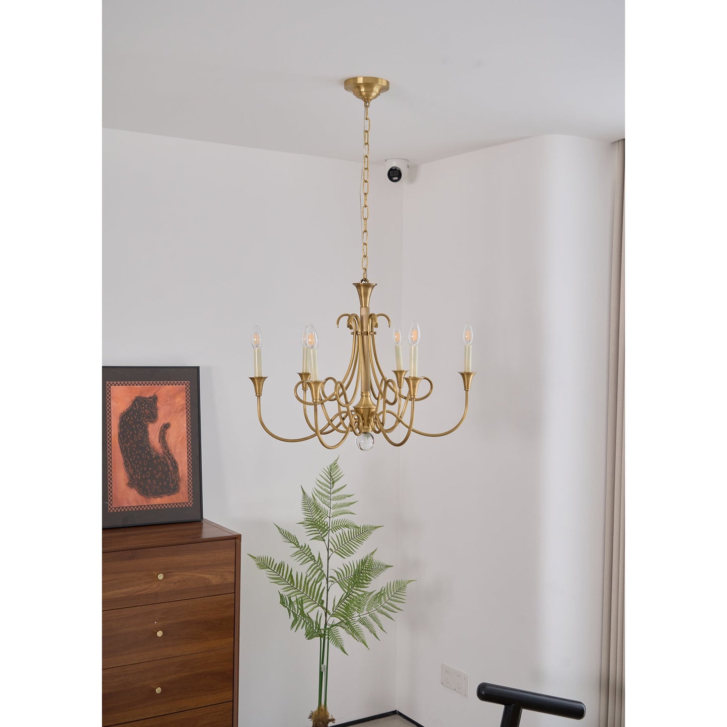 Double Twist Chandelier