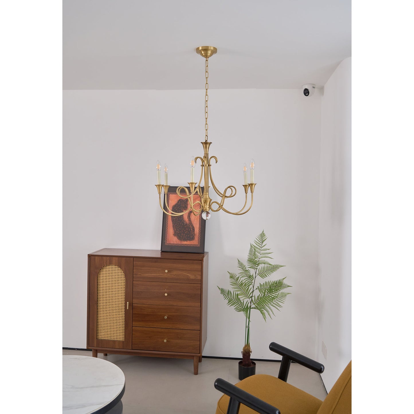 Double Twist Chandelier
