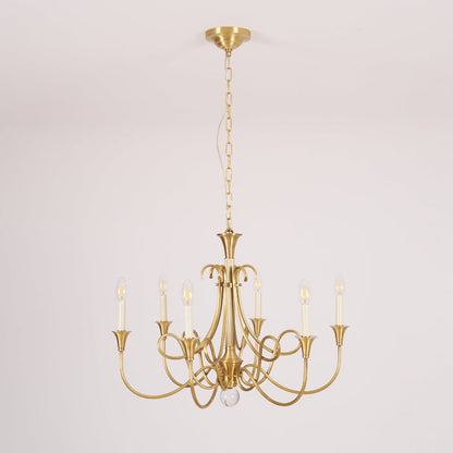 Double Twist Chandelier