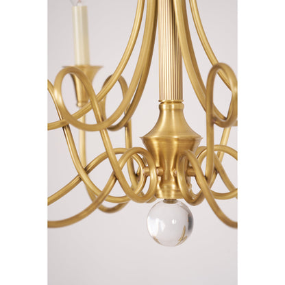 Double Twist Chandelier