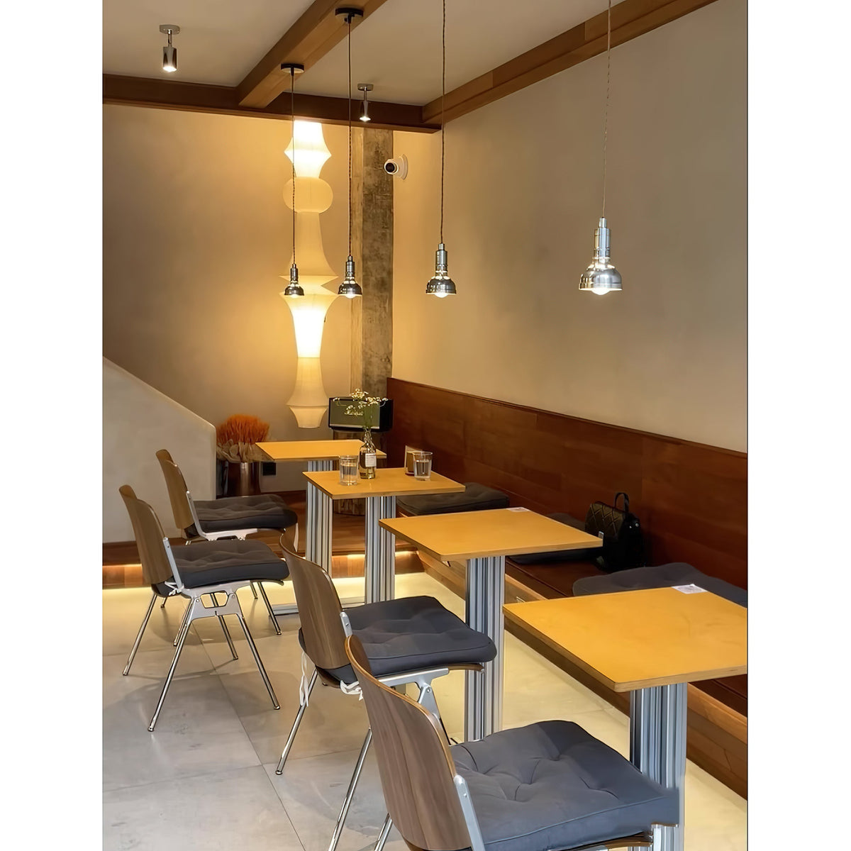 Douille Chrome Pendant Lamp
