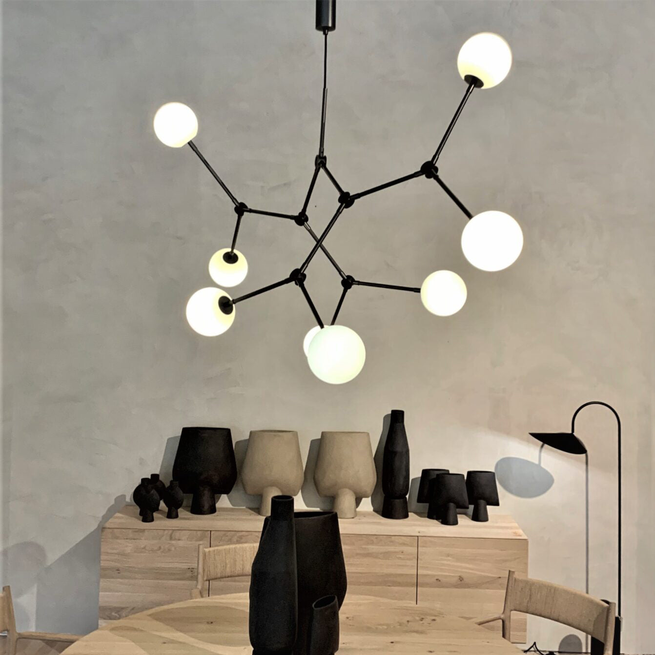 Drop Ball Chandelier