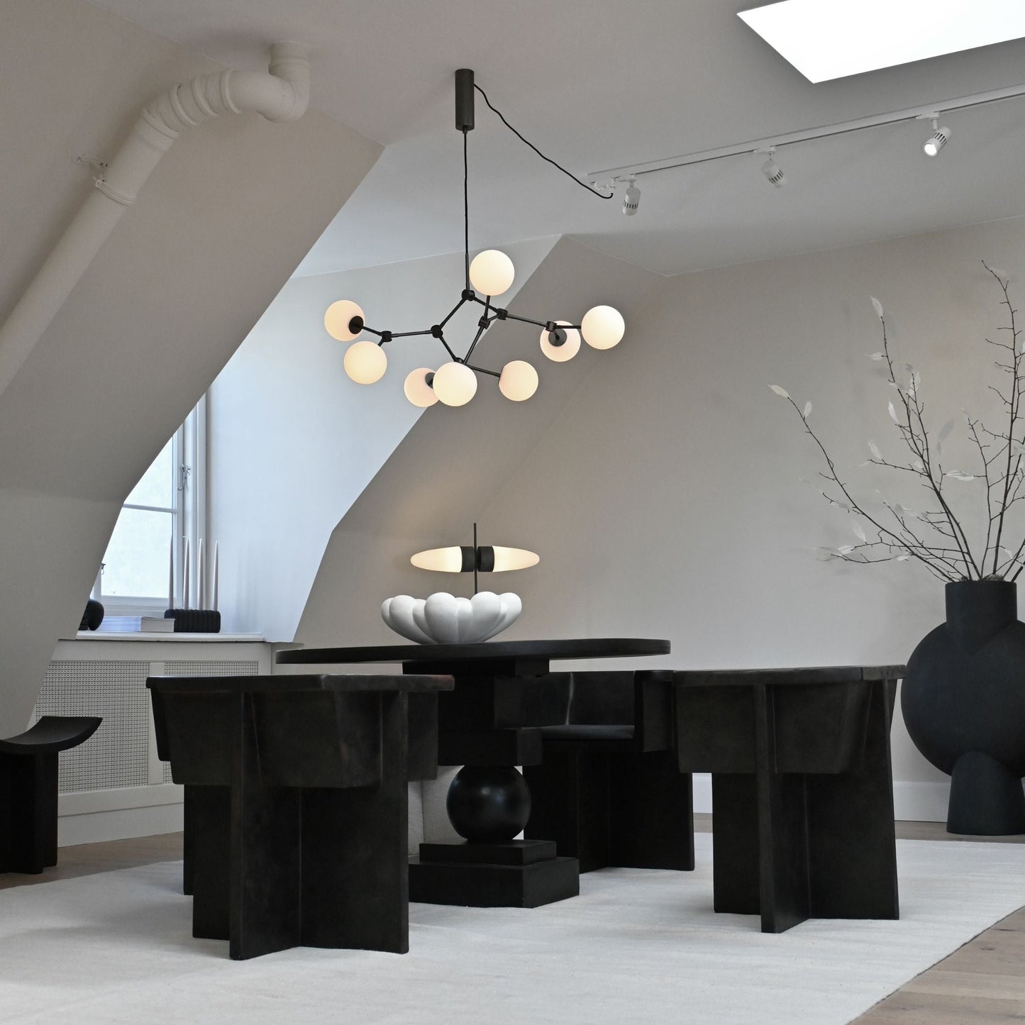 Drop Ball Chandelier