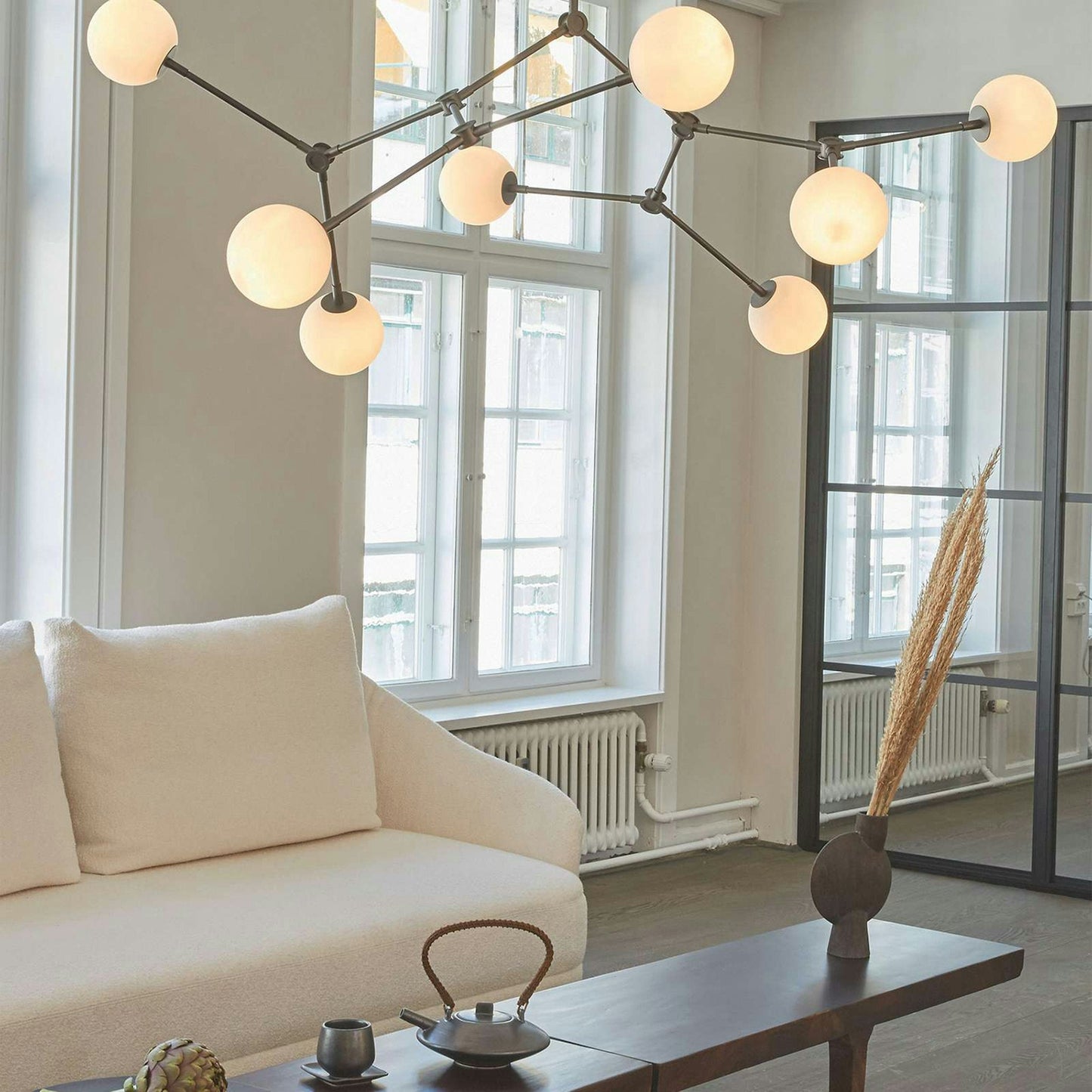 Drop Ball Chandelier