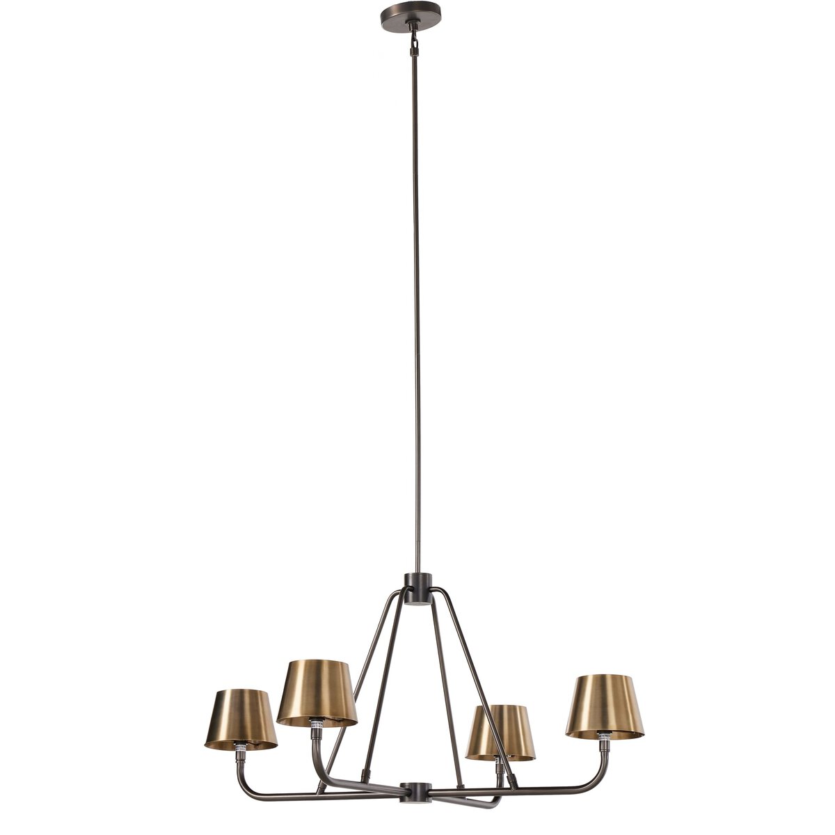 Dudley Brass Chandelier