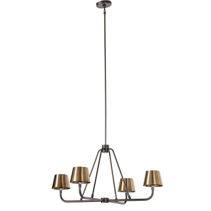 Dudley Brass Chandelier