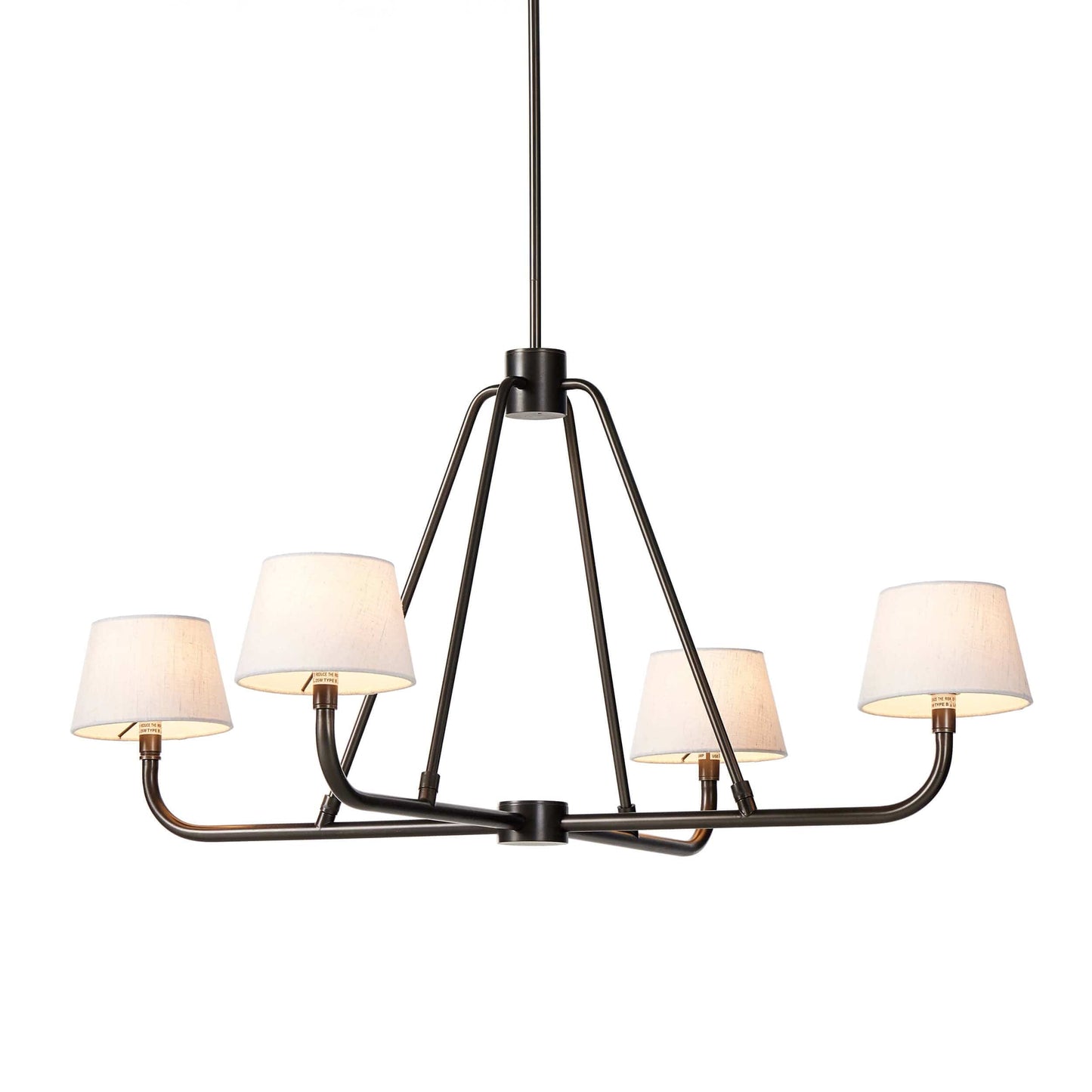 Dudley Brass Chandelier