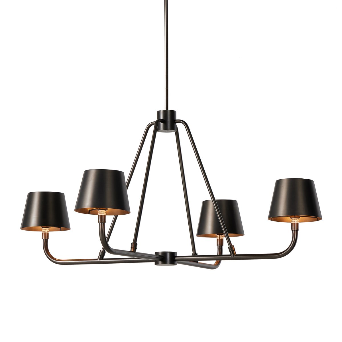 Dudley Brass Chandelier