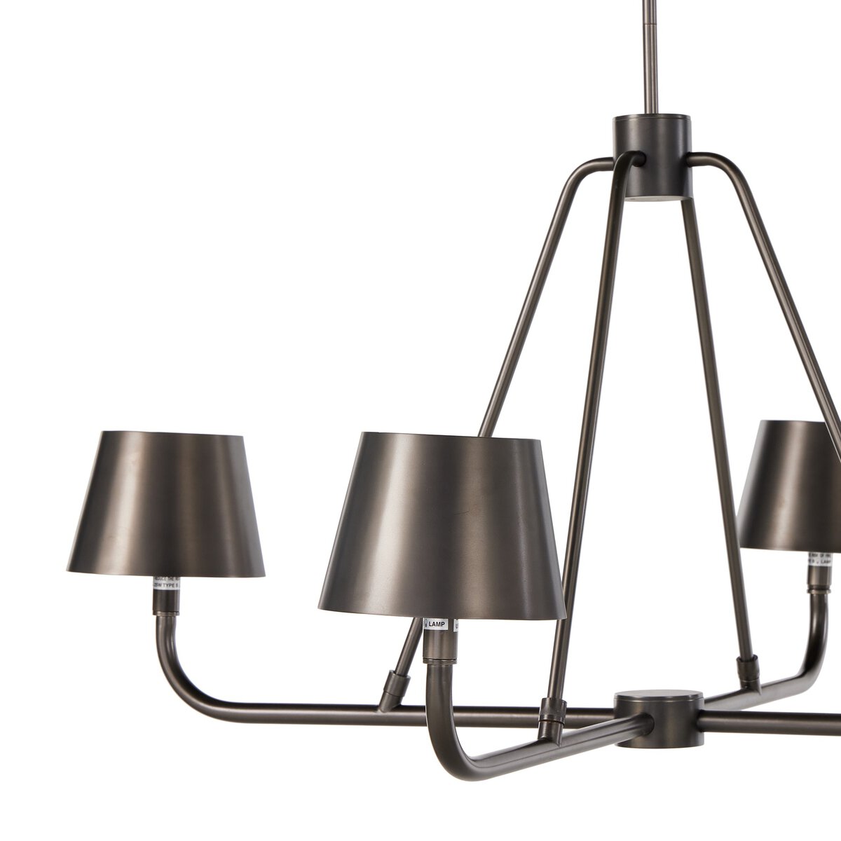 Dudley Brass Chandelier