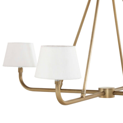 Dudley Brass Chandelier