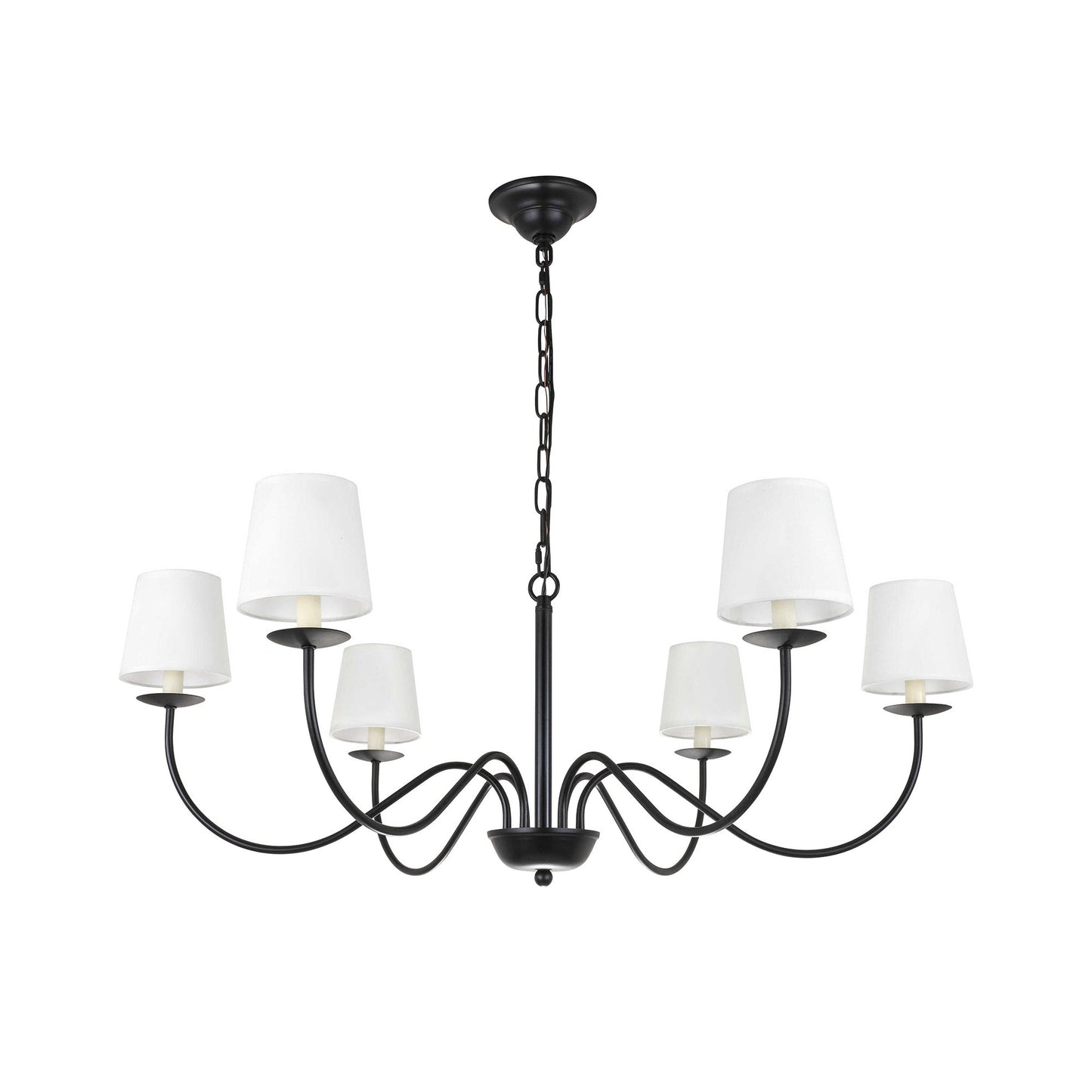 Eclipse Brass Chandelier