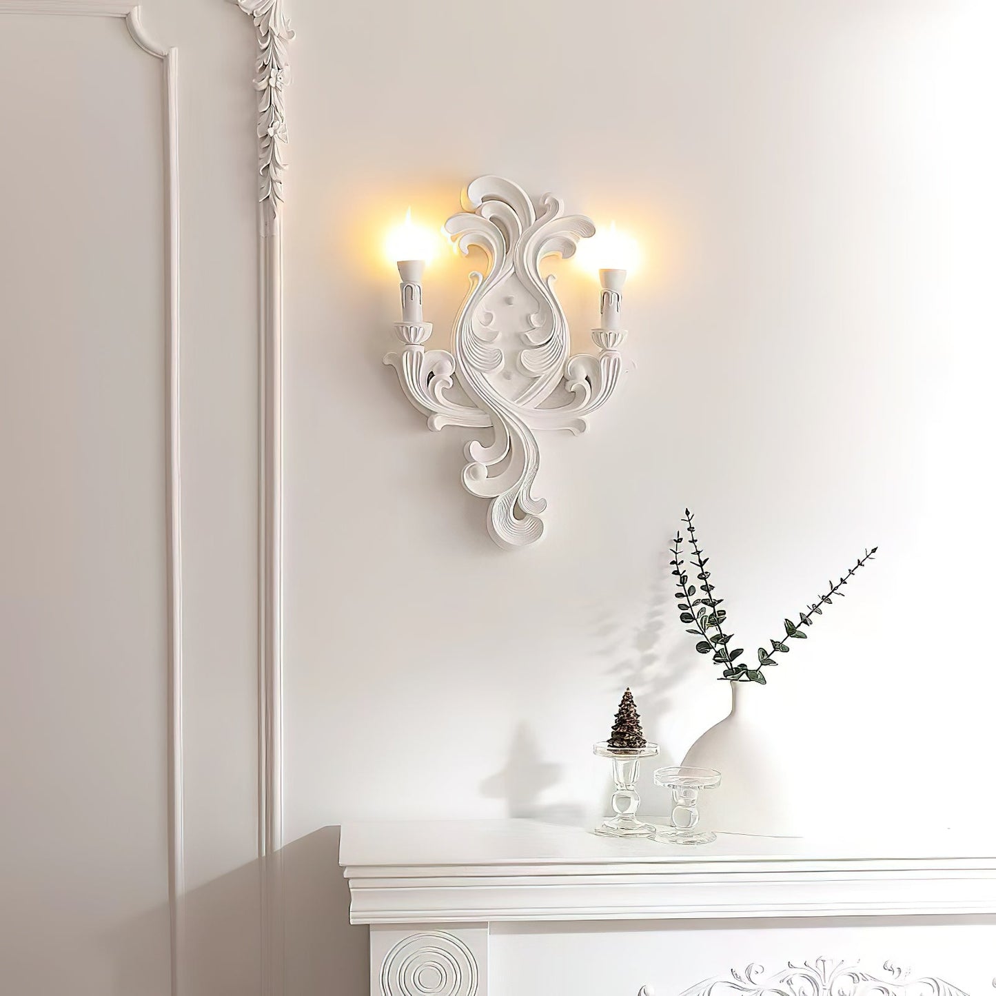 Ekena Plaster Wall Lamp