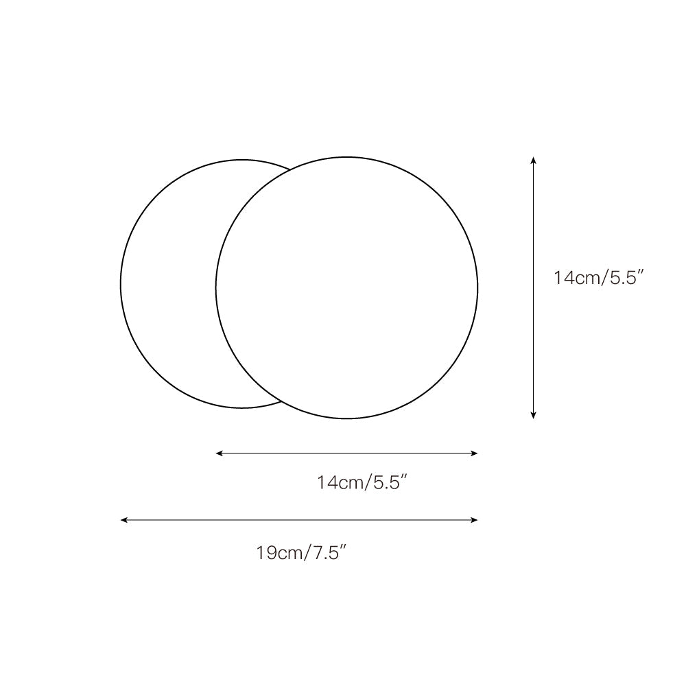 Eclipse Disc Wall Lamp