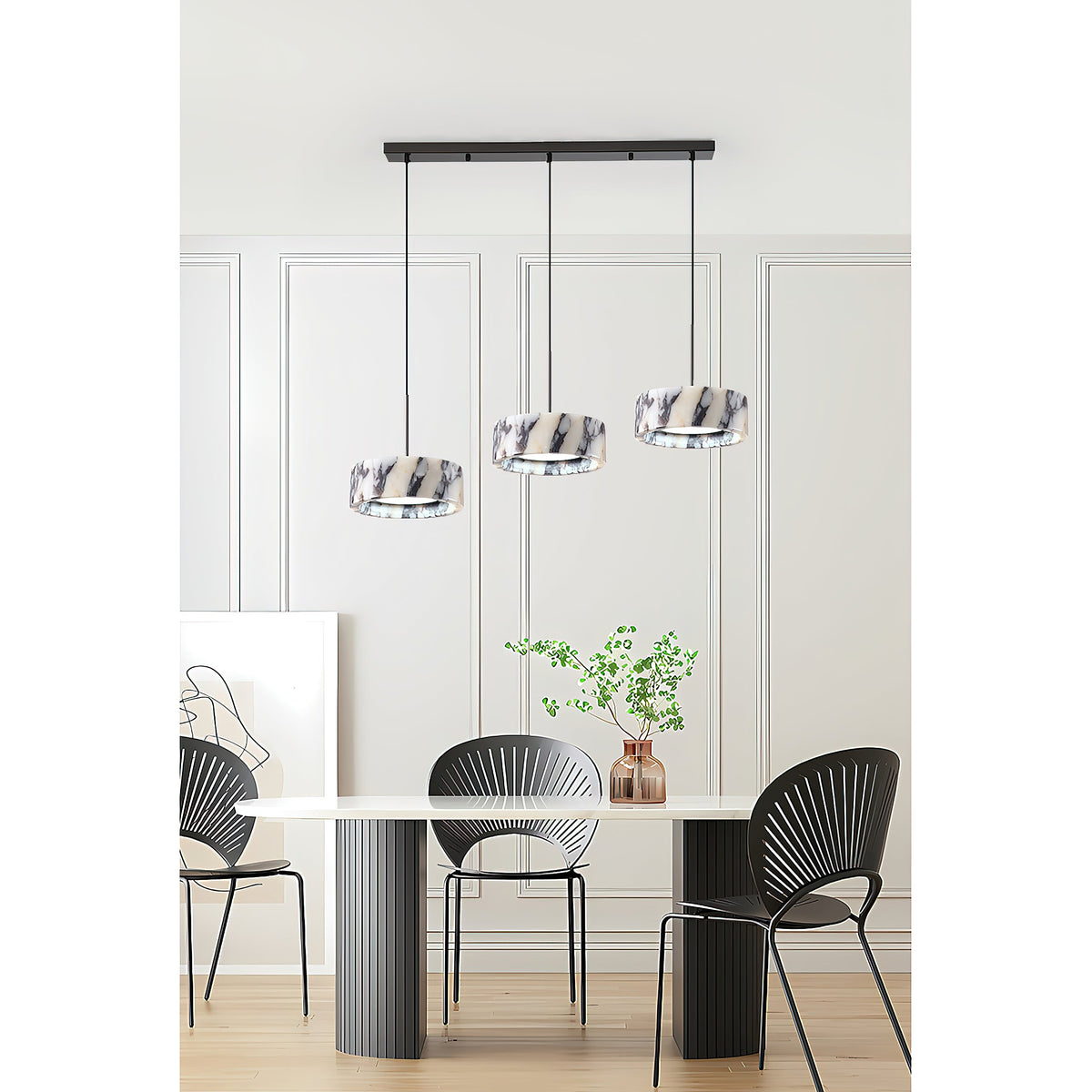 Elancourt Marble Pendant Lamp