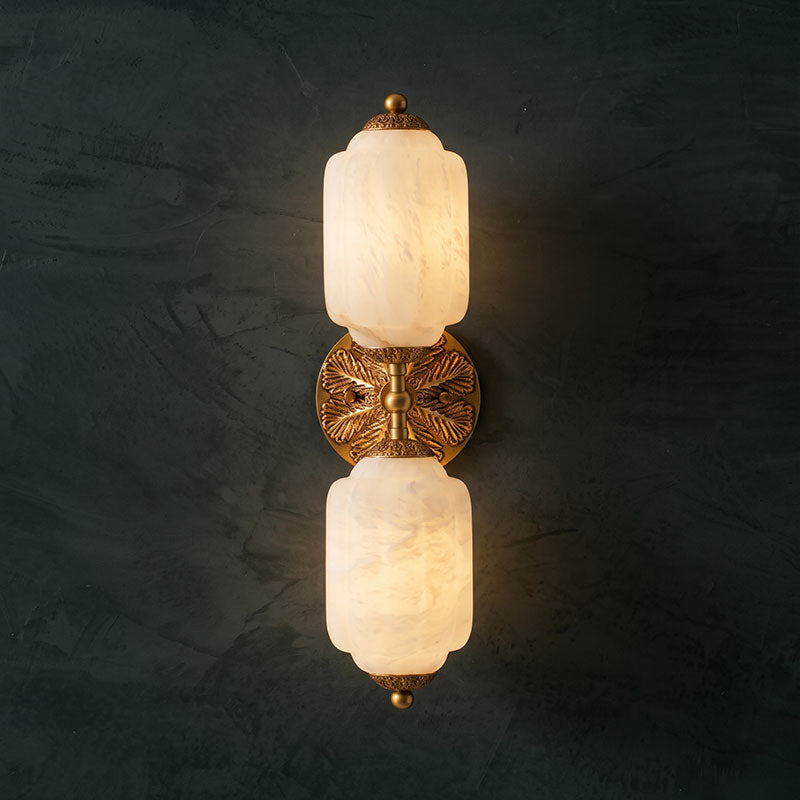 Eloise Scallop Alabaster Wall Sconce