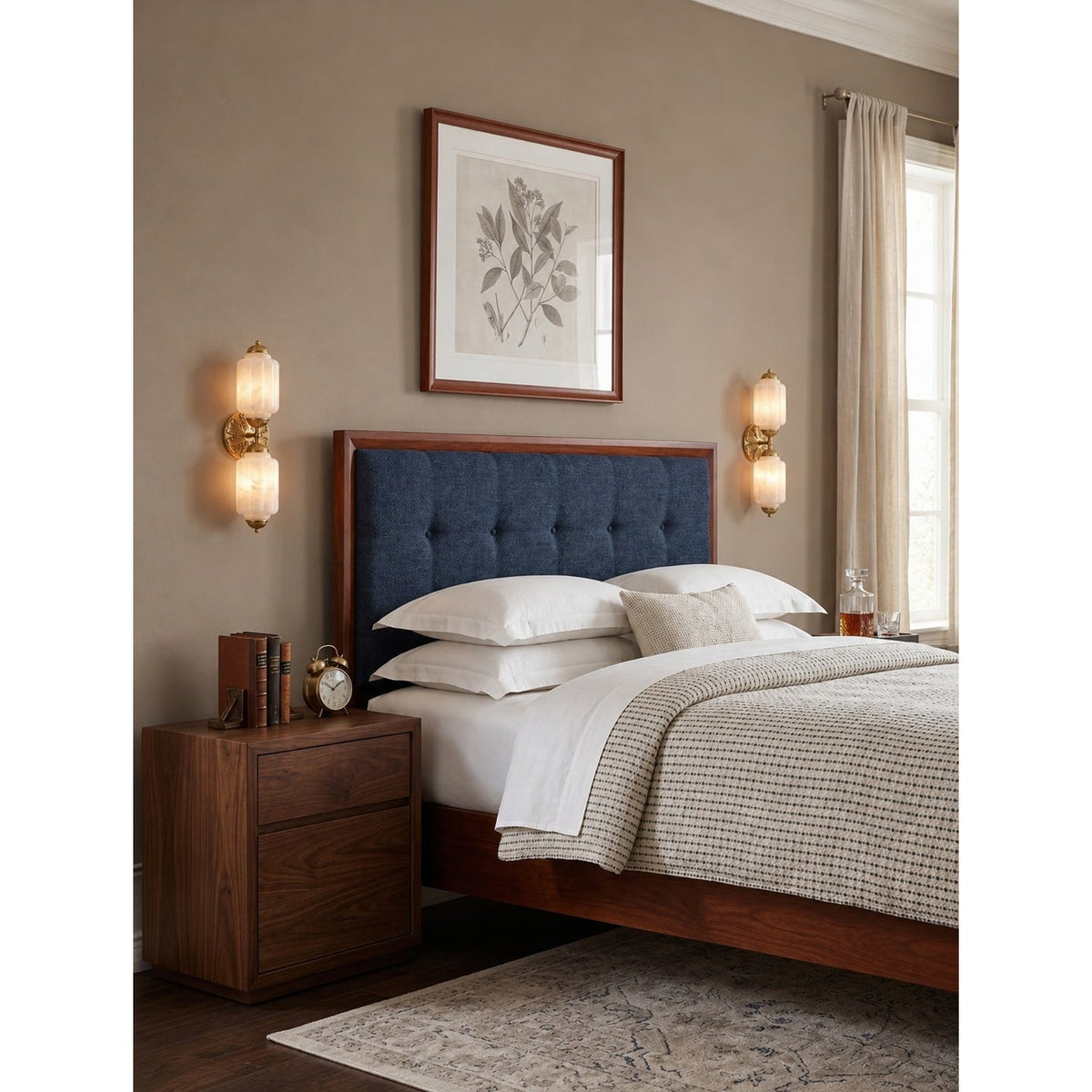 Eloise Scallop Alabaster Wall Sconce