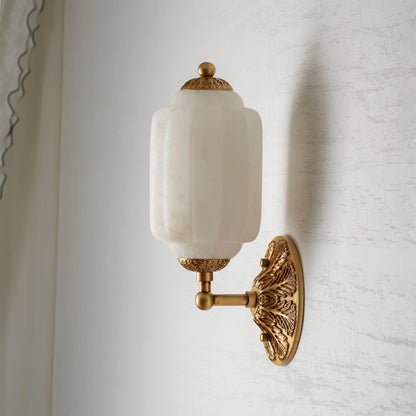 Eloise Scallop Alabaster Wall Sconce