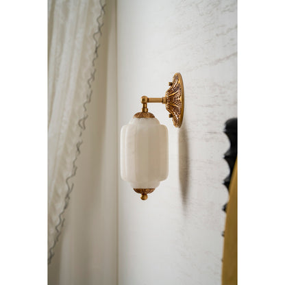 Eloise Scallop Alabaster Wall Sconce