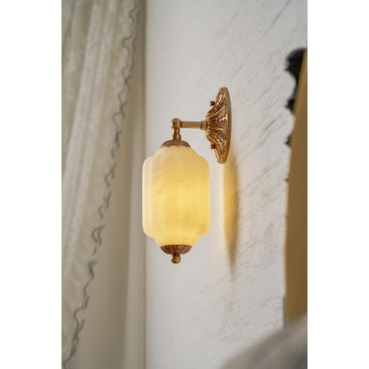 Eloise Scallop Alabaster Wall Sconce