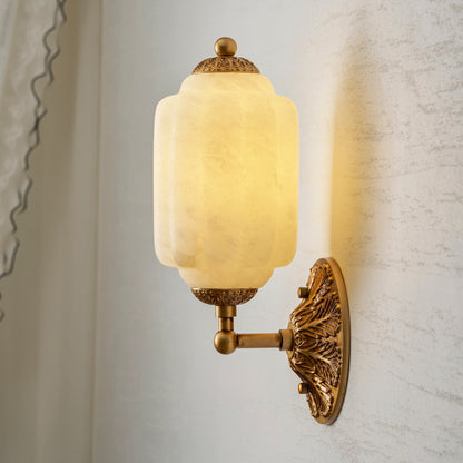 Eloise Scallop Alabaster Wall Sconce