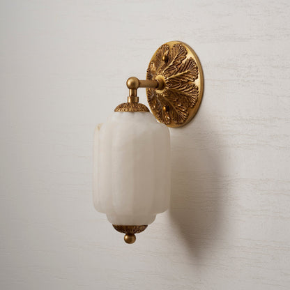 Eloise Scallop Alabaster Wall Sconce